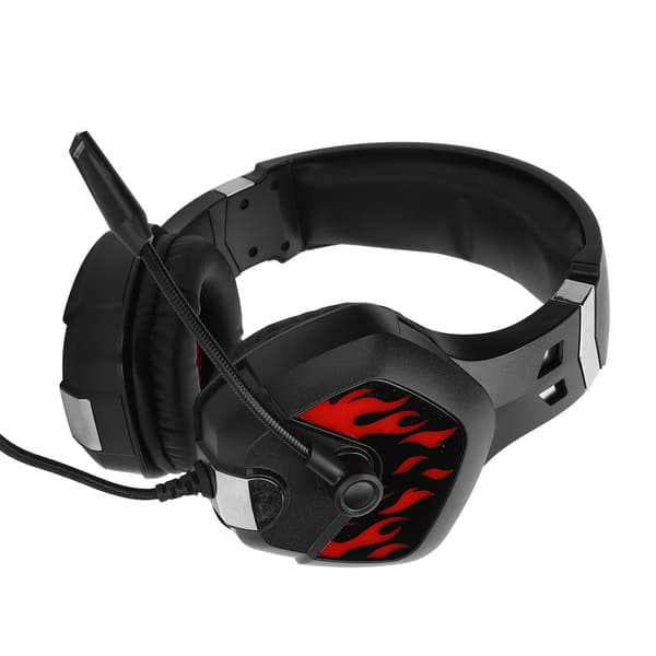 G316 Kablet Gaming Headset med LED Lys til PC Computer Hjemmebrug