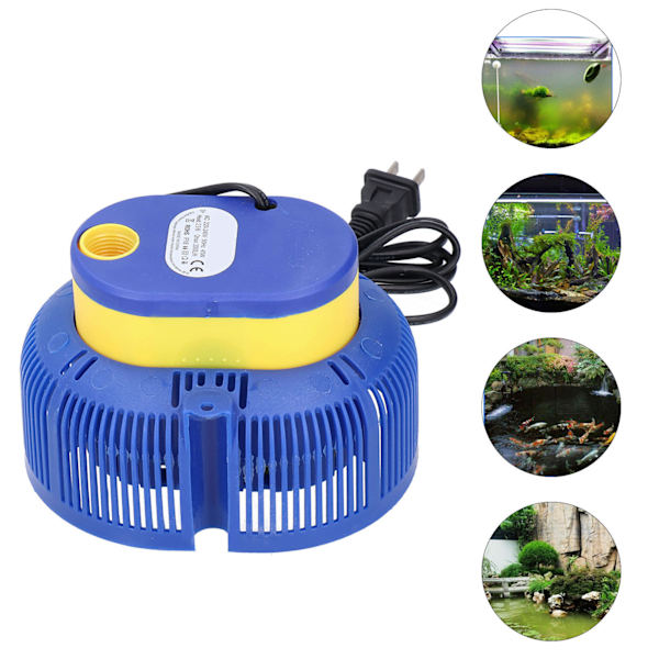 Miniatyr Neddykbar Pumpe Selvsugende Hagepumpe for Damfontener Vannfall CN 220V‑240V