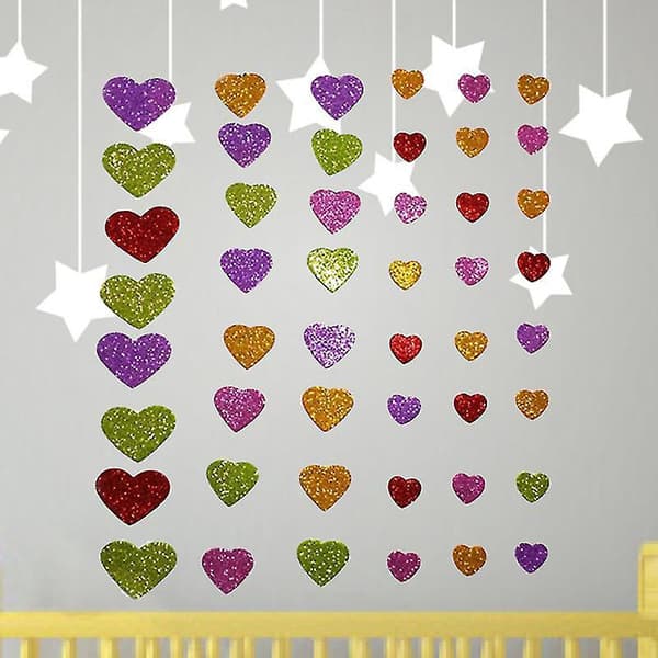 50 kpl Glitter-tarroja
