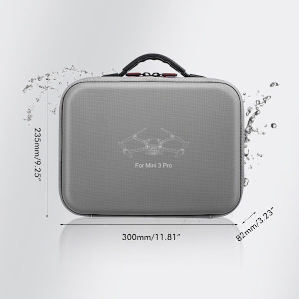 Mini 3 Pro Drone RC Smart Controller Hård Bärväska Bärbar Kompakt