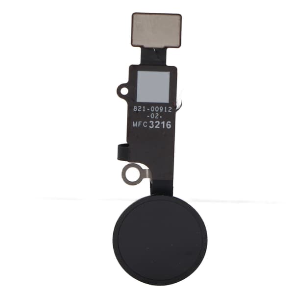iPhone 7 7Plus 8 8Plus Ersättnings Flexkabel Knapp Svart