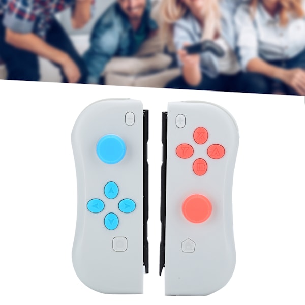 Trådløs Bluetooth-spillkontroll for Joycon-spillkonsoll for Nintend Switch Høyre Venstre (lys grå)