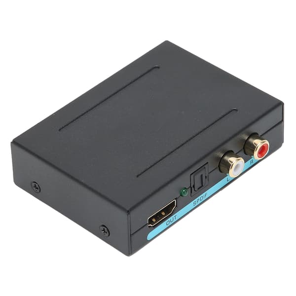HDMI Audio Splitter 4K HD Audio Decoder Adapter til Projektor Multimedia