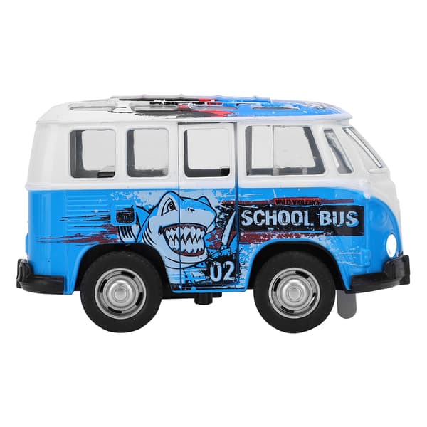 1 36 Mini Legering Simulation Bil Bus Model med Lyd Lys Træk Tilbage Legetøj Gave til Børn