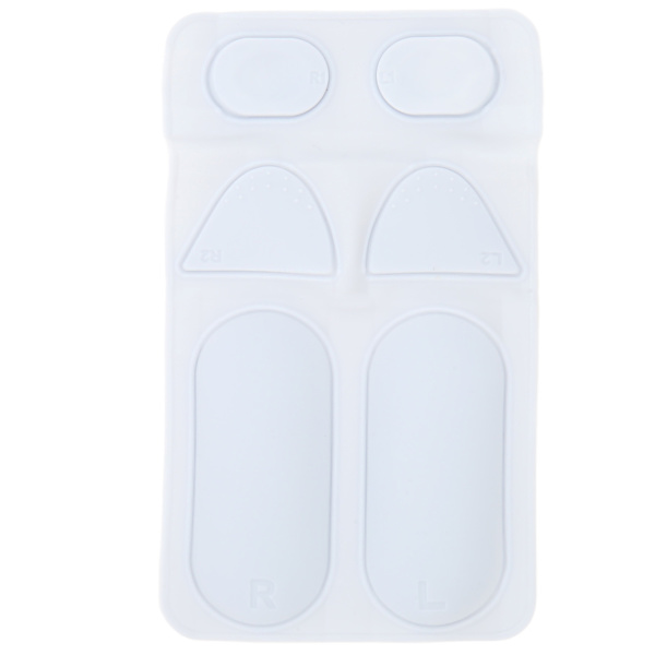 Spillsikre silikonputer for PS VR2 Sense-kontroller, svettebestandig, uten rester