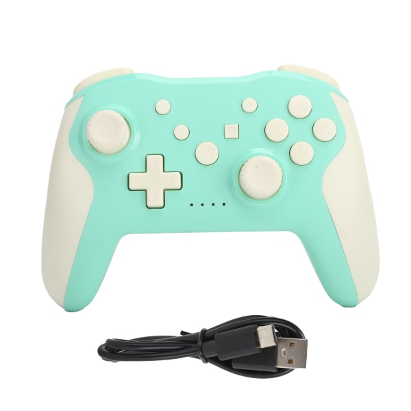 Trådløs 6-akset Gamepad Bluetooth Dual Vibration Game Controller for Switch Console