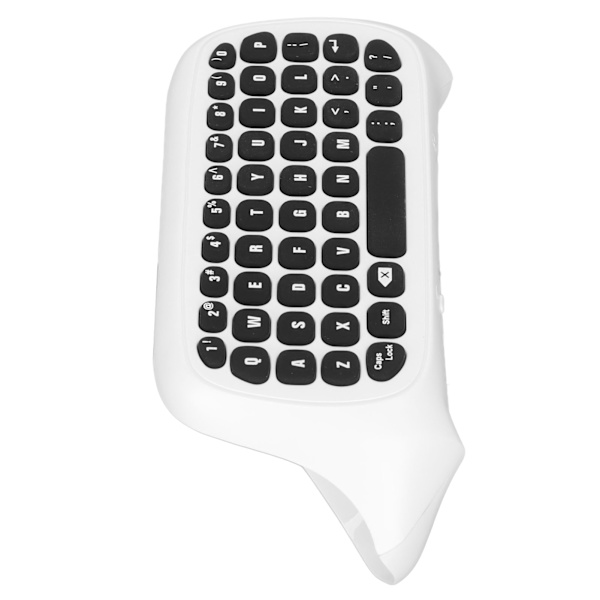 Spilcontroller Tastatur 2.4Ghz Spilkonsol Tastatur med Lyd og Headset Jack til Xbox Series X Series S One S Hvid