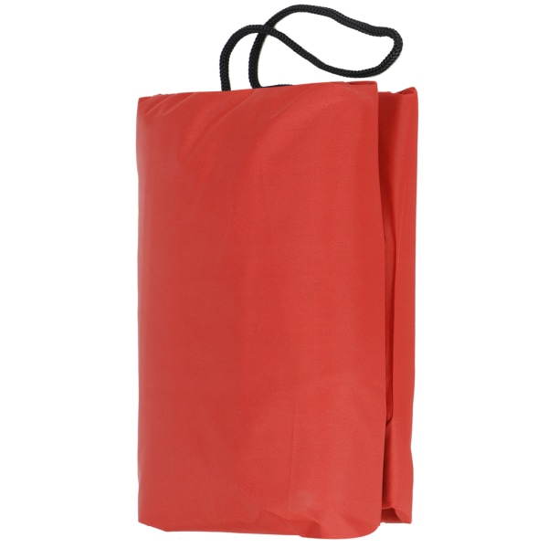 Kvadratisk Poolöverdrag Barn Sandlåda Vattentätt Överdrag för Trädgård Bakgård Röd 200 x 20cm