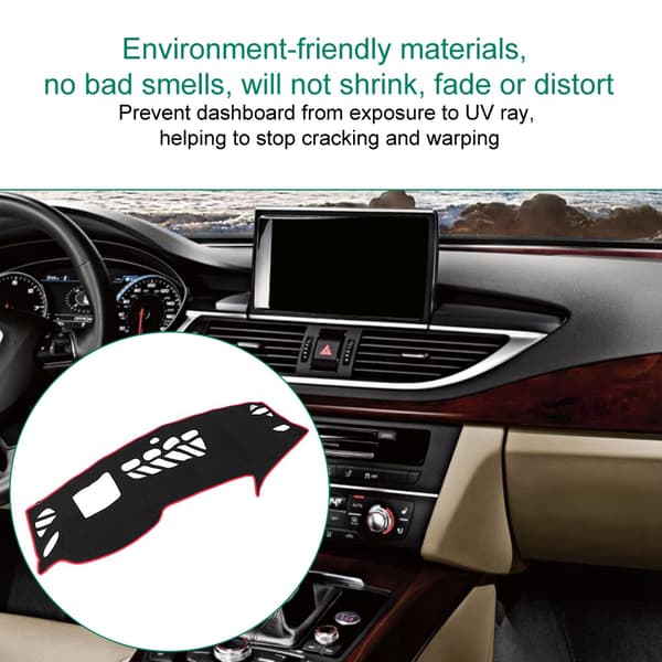 Instrumentpanel Anti-reflex Mattskydd Passar Audi A7 2009 2018