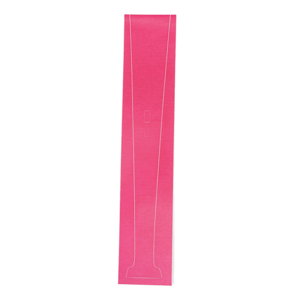 Midtskin for PS5-konsollen, ripesikker, integrert midtre stripe, klistremerke, konsollens midtre del, beskyttelsesstripe, film, rød