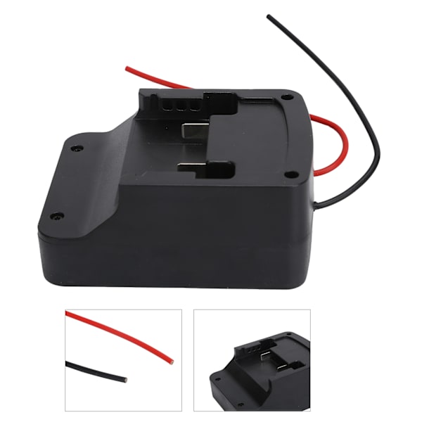 Adapter for Hitachi 18V Lithium Batteri - Strømkildefeste med ledninger og batterikontakt