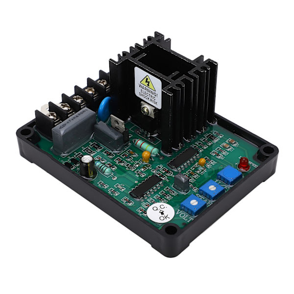 Automatisk Spänningsregulatormodul med Överspänningsskydd för Generatorer - AVR Spänningsregulatorkort (180-260VAC)