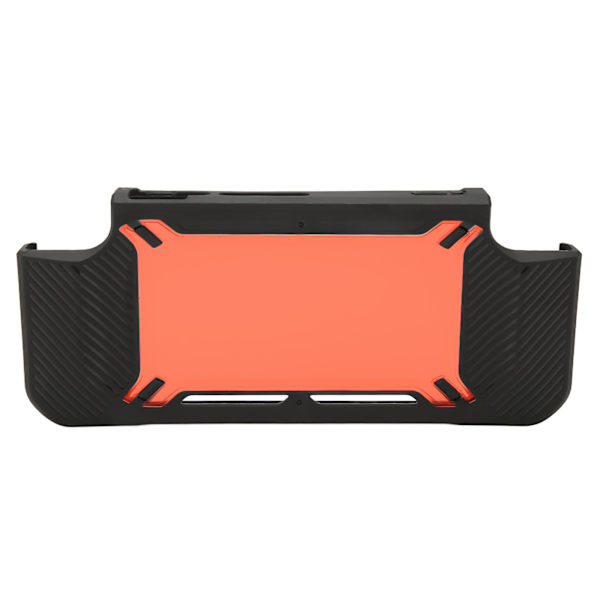 Beskyttende deksel for spillkonsoll TPU, fallbeskyttelse, beskyttende etui, varmespredning, bakdeksel for Switch, svart rød