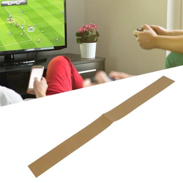 Midtskin for PS5-konsollen, integrert, ripebestandig, midtre stripeklistremerke for PS5 med optisk stasjon, karbon gull