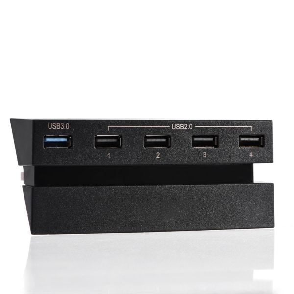 Højhastigheds 5-ports USB Hub 2.0 & 3.0 Expansion Hub-controlleradapter til PS4-spilkonsol