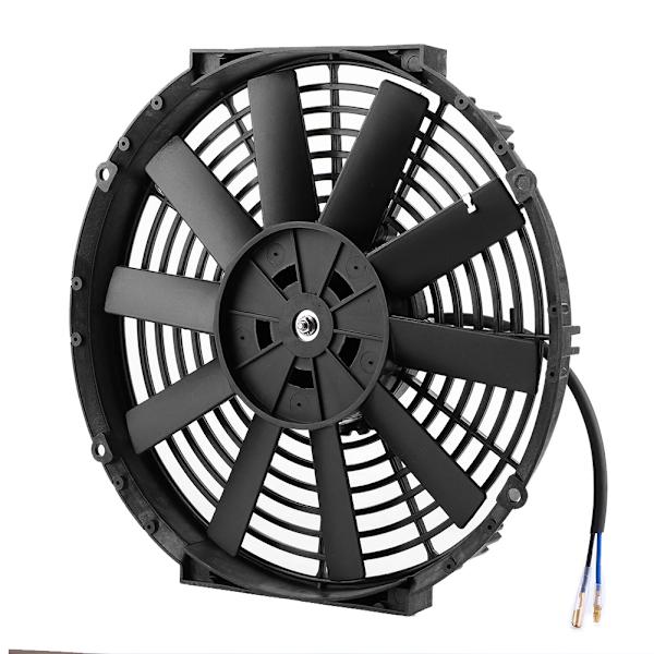 12 tommer Push Pull Bil Radiator Ventilator Motorkøling Monteringssæt Auto Modificerede Dele