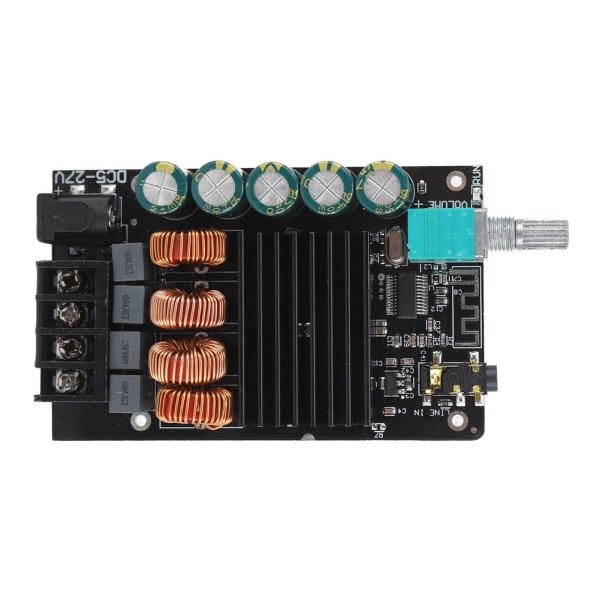 2x100W Stereo Lydmottaker Forsterkerkort ZK 1002 Lydforsterkerkort for Hjemme Passive Høyttalere