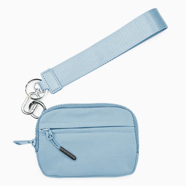 【bt02】Iris-lompakko, Iris-pussiranneke, Iris-korttilompakko avaimenperälompakko Light blue
