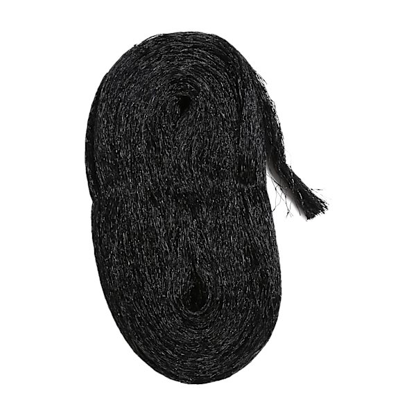 Fuglenet med 50 stk. Kabelbinder Nylon Have Net Anti Fugl Mesh Plante Skadedyr Net til Grøntsager Frugt Sort