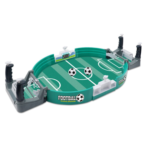 interaktive bordfodboldspil, mini bordfodboldspil med 6 fodbolde, bordfodboldlegetøj, bordfodboldspil 3+ børn og voksne, footba