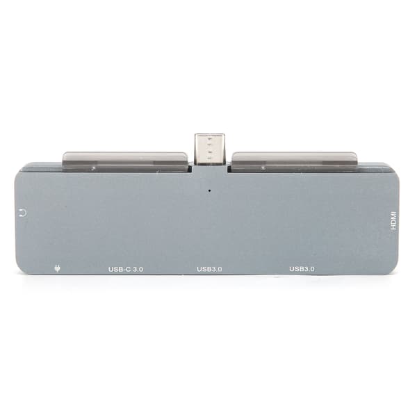 6 i 1 Type C til HDMI Docking Station Adapter Konverter til Telefon Computer USB 3.0 Hub