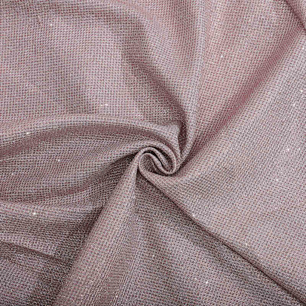 Hip Wrap Klänning Storlek S Rosa Långärmad Andningsbar Stretchig V-ringad Fodral Klänning för Fest