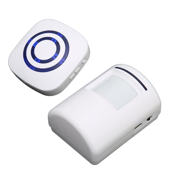 Trådlös rörelsesensor dörrklocka utomhus affärsdörrklocka med infraröd sensor US-kontakt