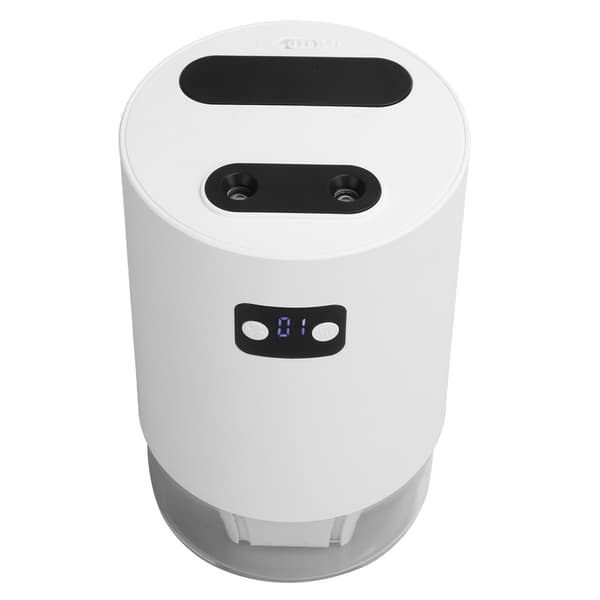 Bærbar Desktop Luftkøler Ventilator Luftfugter med Digital Skærm og Timerfunktion