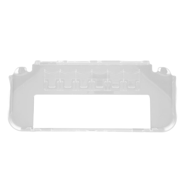 DOBE Gamepad Protective Shell Transparent PC-kontroller hardt deksel med spillekortspor for Switch OLED