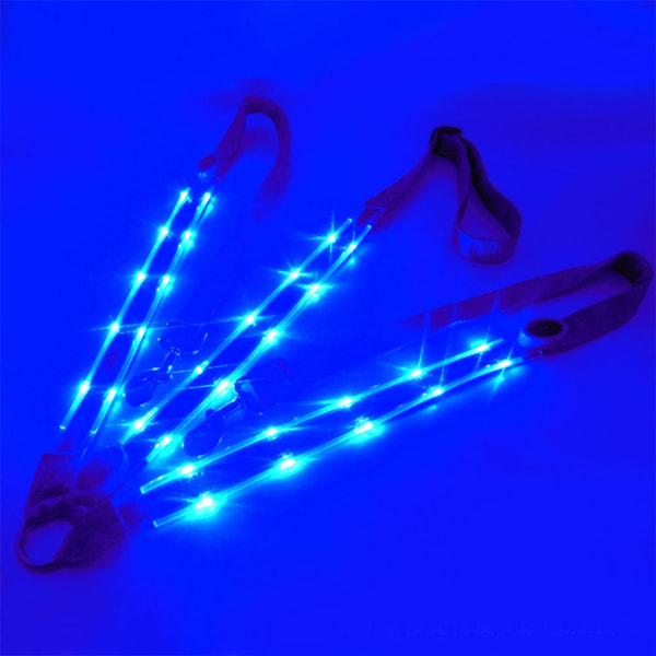 LED-hestebrystkrave Højt synlighedstøj til ridning Justerbart sikkerhedsudstyr
