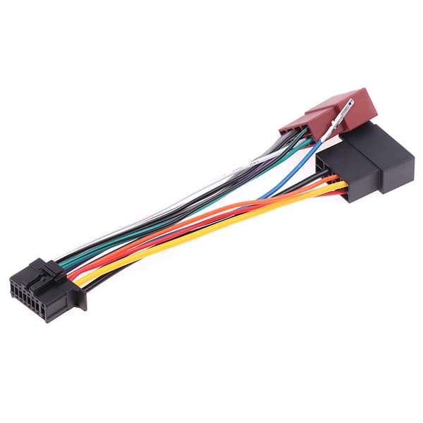 [02]Radio ISO ledningsnetstik og kabel til Pioneer bil-CD