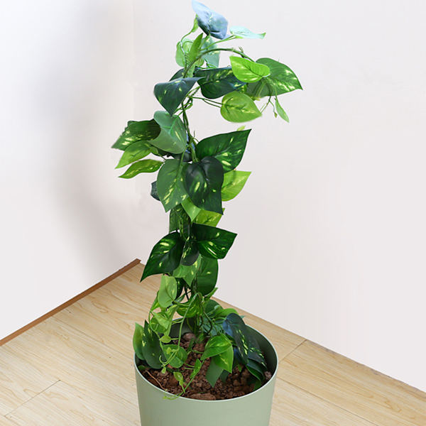 Indendørs have jern blomsterbeskytter, husholdning praktisk fast rustfrit stål plante bladbeskytter støtte ramme, 35cm (materiale: metal)