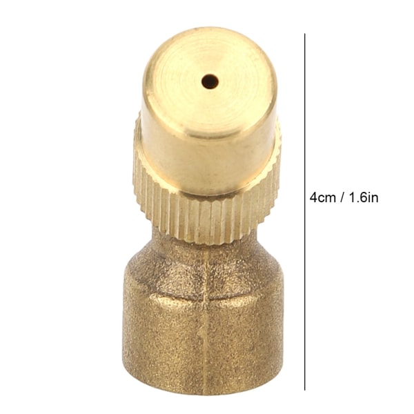 3 st. Trädgårdsbevattning Jordbruks Atomiserande Sprinklermunstycke G1/4\" Dimma M14 Munstycke