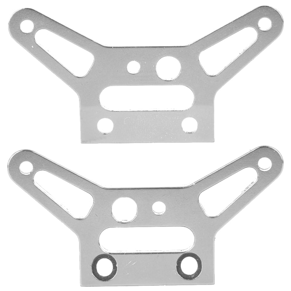 Hållbar tung aluminiumlegering framväxelplatta för RC HPI 1/8 WR8 FLUX Silver