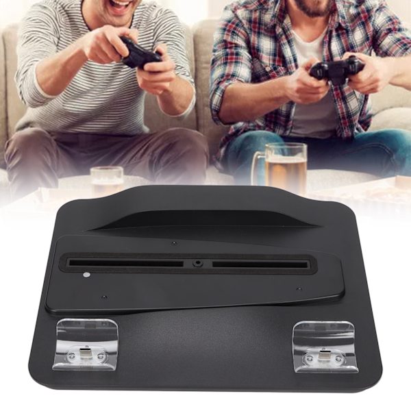 Kylstation för PS5 med 2 USB-hubbar, tyst kylfläkt för PS5 för DualSense