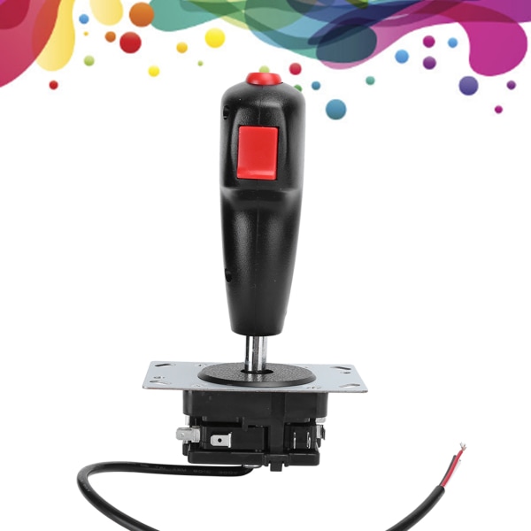 Spilkonsol Fly Joystick Betjeningsgreb til Arcade Spil Kontrolpanel Vippearm