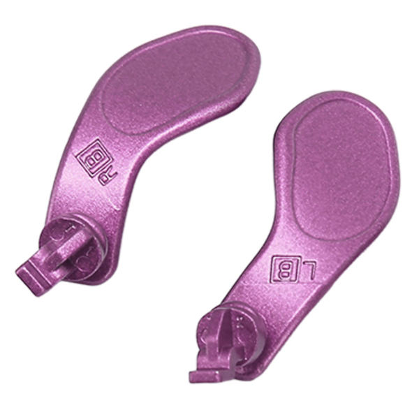 4 kpl Pelikonsolin Ohjainta Takaisin Melliset Vaihtopainikkeet PS5 Edge Ohjaimelle Violetti