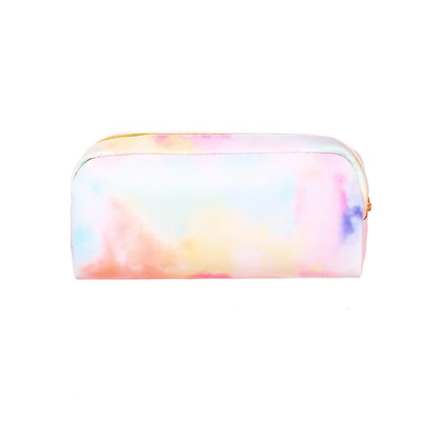 Sød Makeuptaske Drømmende Farverig Serie Penalhus Skrivepose Opbevaringstaske Multicolor