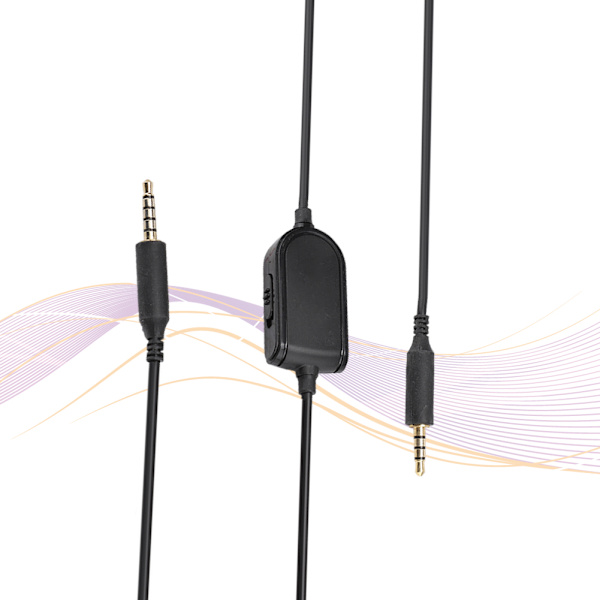 Äänikaapeli Logitech Astro A10 A40 A30 A50 -pelipääpannoille viritystoiminnolla