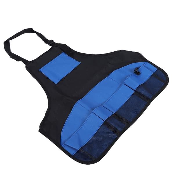 Multifunksjonelt Justerbart Hageforkle i Polyester med Lommer Verktøy Forkle Organizer