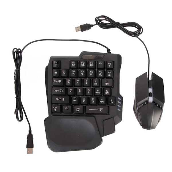 Trådløst Tastatur og Mus Konverteringssett Plug and Play Høy Sensitivitet Mobilspill Konverteringsadapter for Android for Harmony