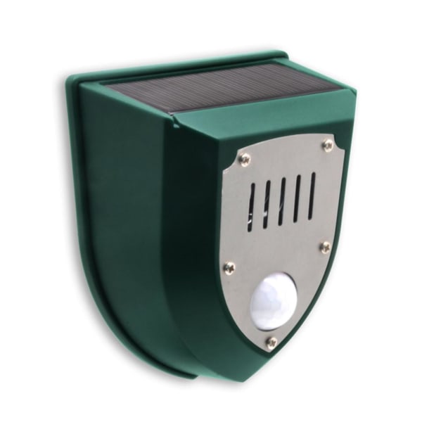 Solljud Ljus Larm Rörelsesensor 110dB Ljud Alert Blixt Varning Strobe Säkerhetslarmsystem för Farm Villa