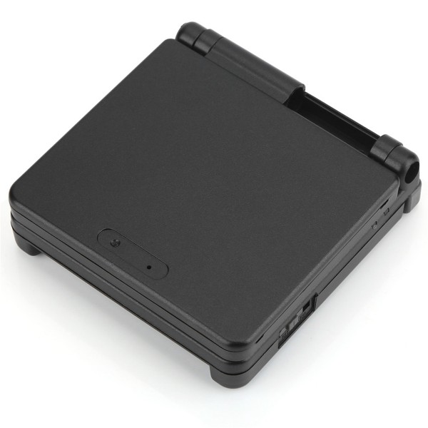 Beskyttende ABS-deksel for Nintendo Game Boy Advance GBA SP - Reparasjonssett, Svart
