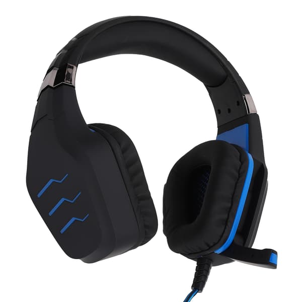 Gaming Headset med Mikrofon LED-lys for PC Laptop Dataspill