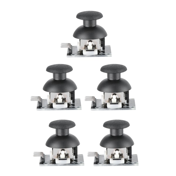 5 stk. Dobbelt-akse Joystick Modul til PS2 Spil Controller Gamepad Kontrolstang Sensor til Arduino
