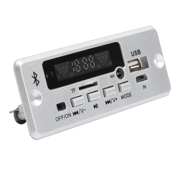 Universal WAV MP3-dekoderkort 02CABT med Bluetooth-samtal Silveravkodningsmodul