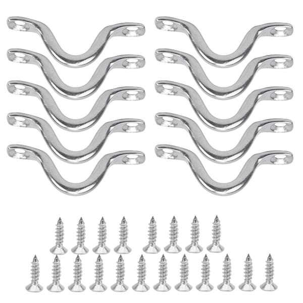 Kajak dæk loops i rustfrit stål Kano Rigging Pad Eye Bådtilbehør