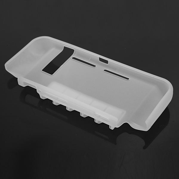 Integrerat Transparent TPU-skal med kortspår + Knappar + Skyddsfilmset för Switch