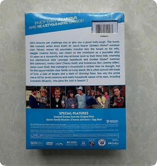 【02】Growing Pains: Hele serien sesong 1-7 (DVD 22-disk sett)
