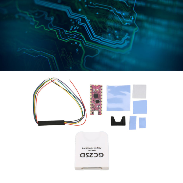 Mikrocontrollerkort Dual Core 264KB ARM Cortex M0+processor fleksibelt mikrocontrollermodul til RPi White